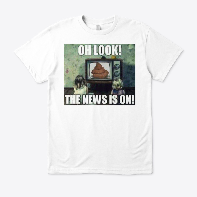 Look the news is on!