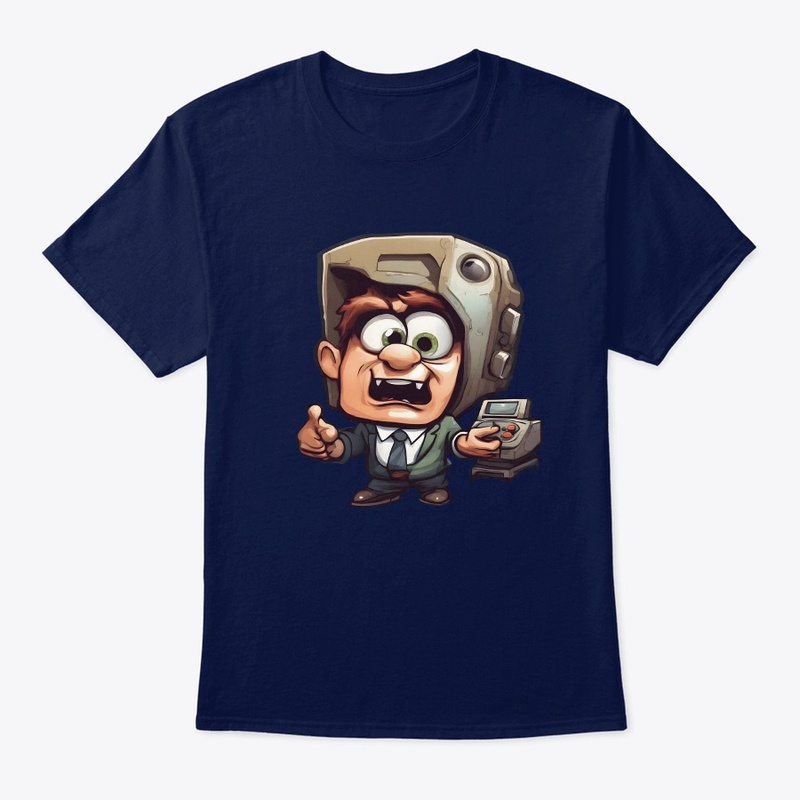 Cartoon Video Gaming T-shirt Design