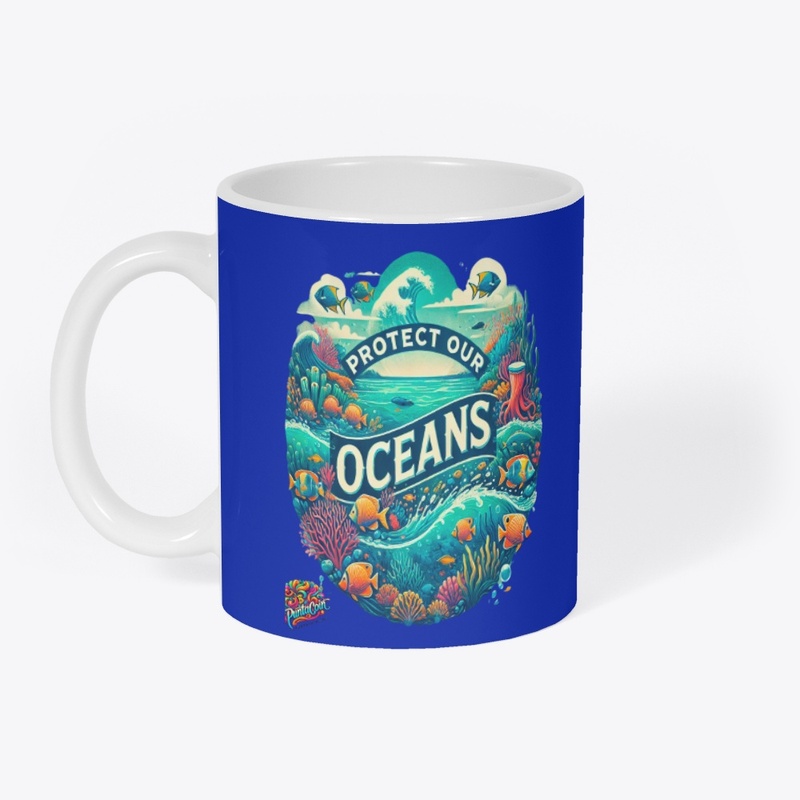 Protect Our Oceans, Apparel by PuntaCoin