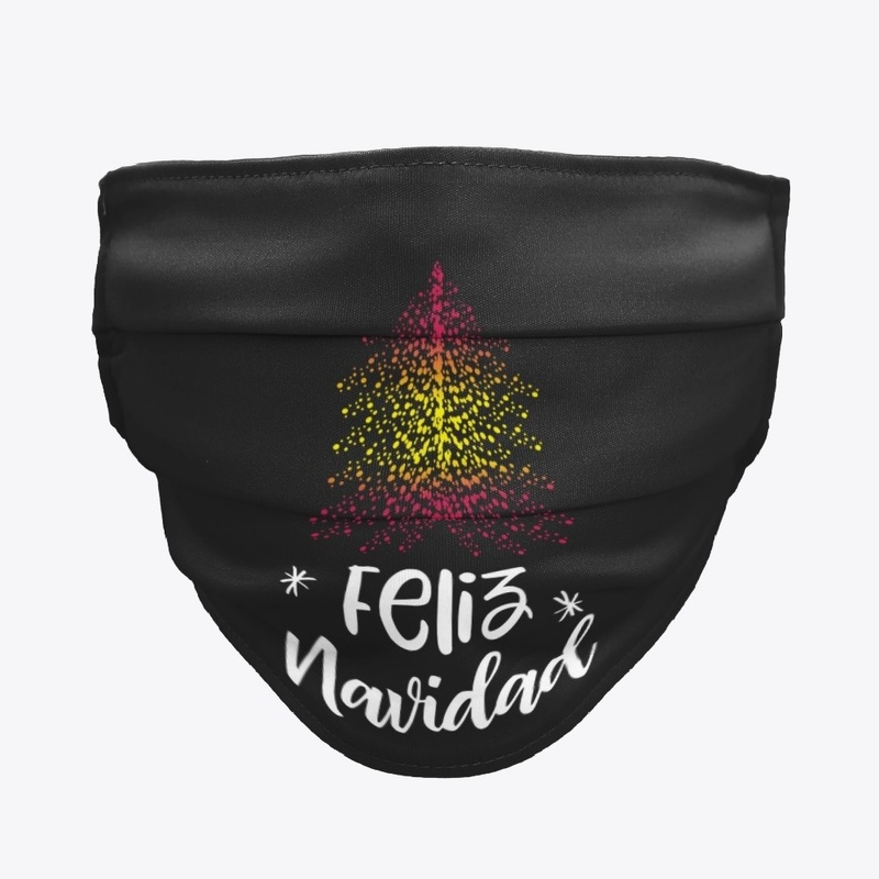 Merry Christmas with Spanish  flag