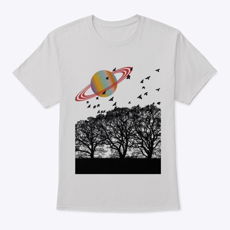 Saturn in the Night Sky