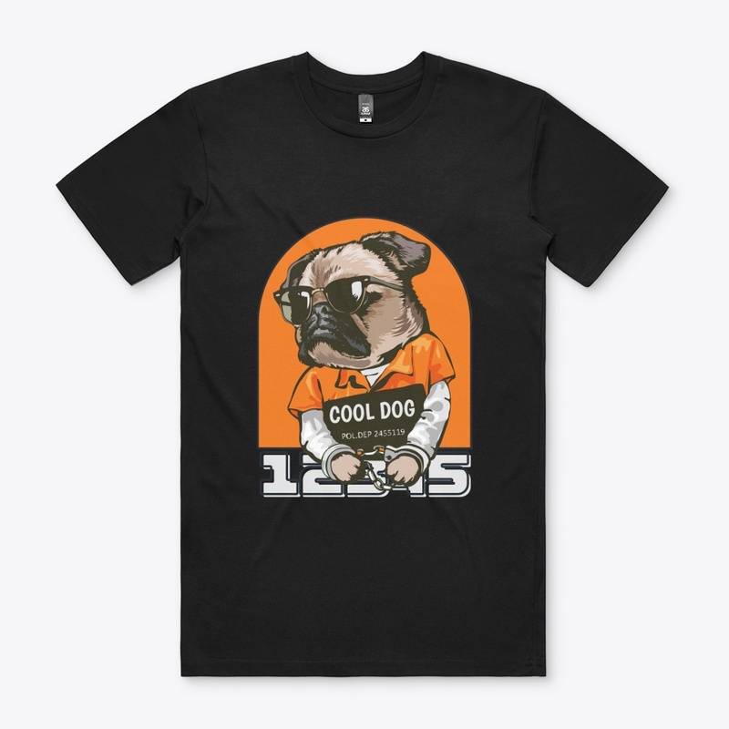 Cool Dog T-shirt for Men and Women