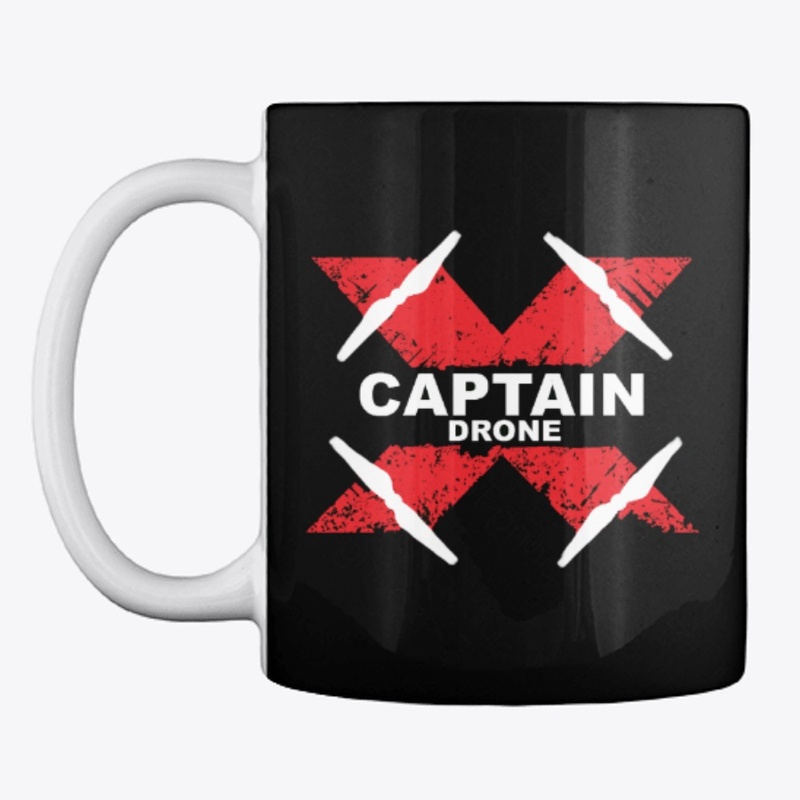 CAPTAIN DRONE LOGO MUG 1