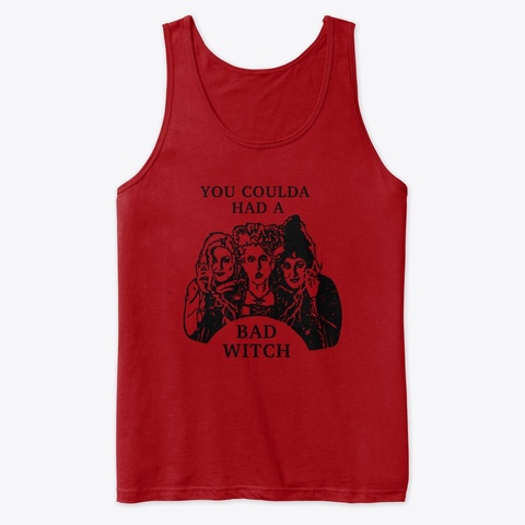 Bad Witch Red T-Shirt Front