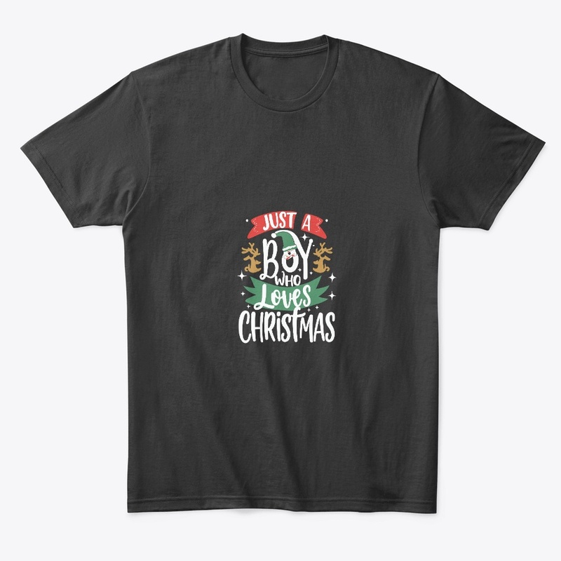 Just a boy who loves christmas,