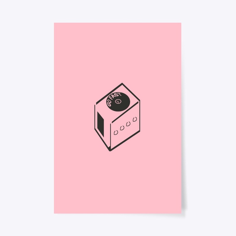 GameCube Speedrunner Poster
