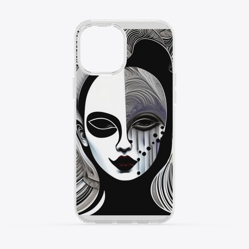 Creepy Face by Lines Product