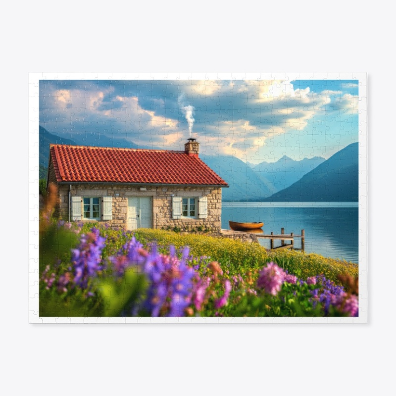 Lakeside Cottage in Bloom