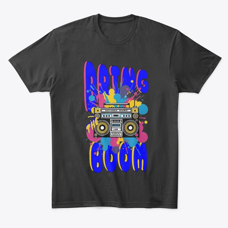 Bring the Boom Box neon Color music 