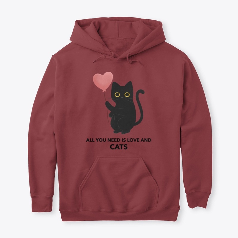 ALL YOU NEED IS LOVE AND CATS ..........
