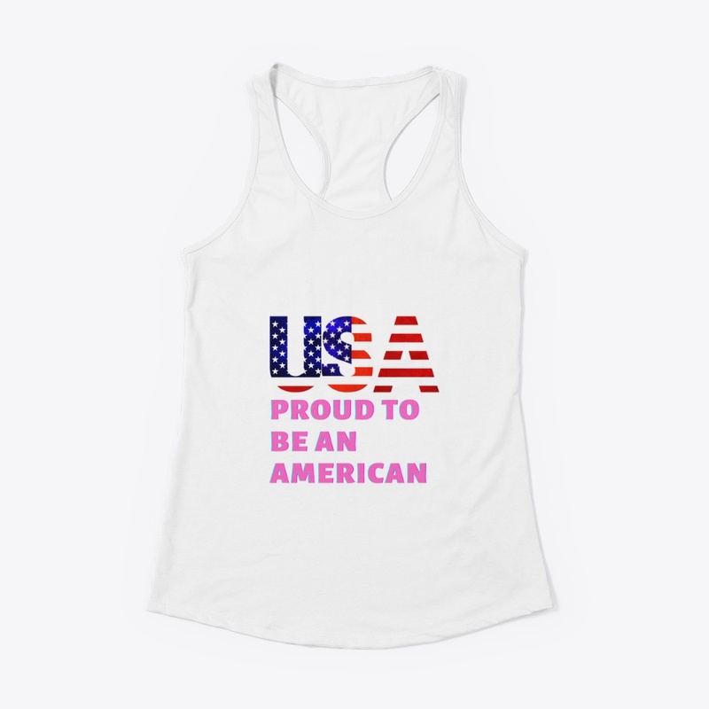 Proud To Be An American design