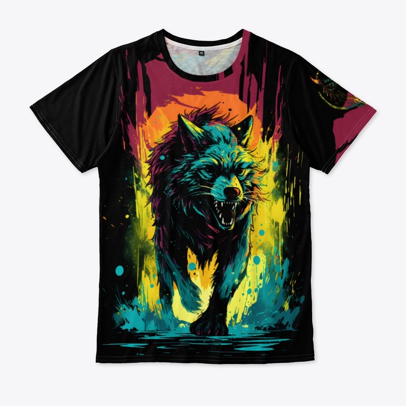 Nocturnal Revenge Sunset Wolf 