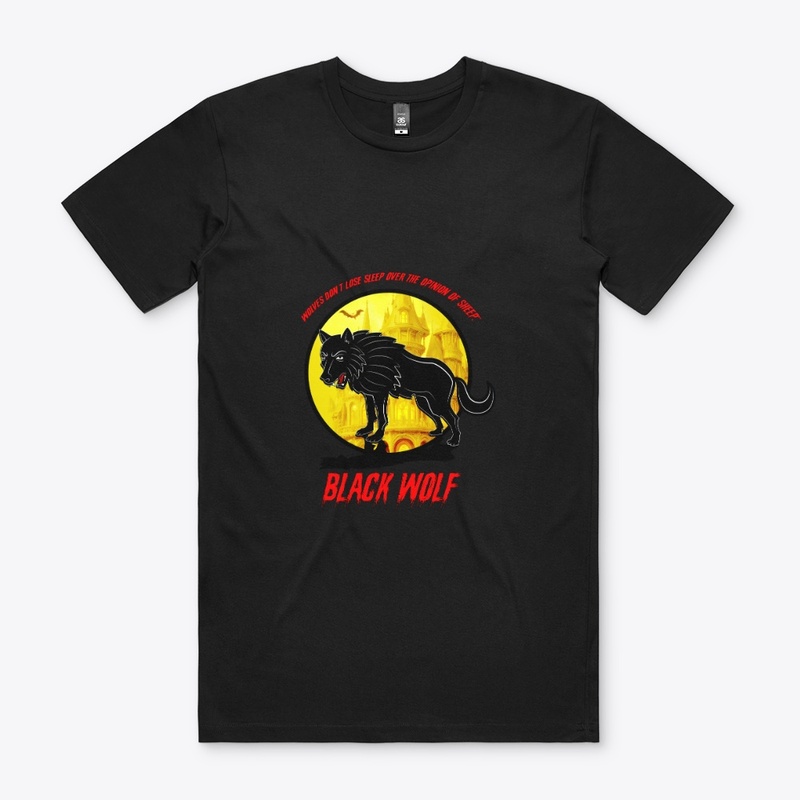 Black Fang Wolf T-Shirt