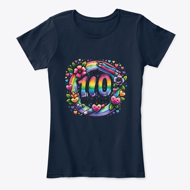 Celebrate 100 Days of School  Rainbow