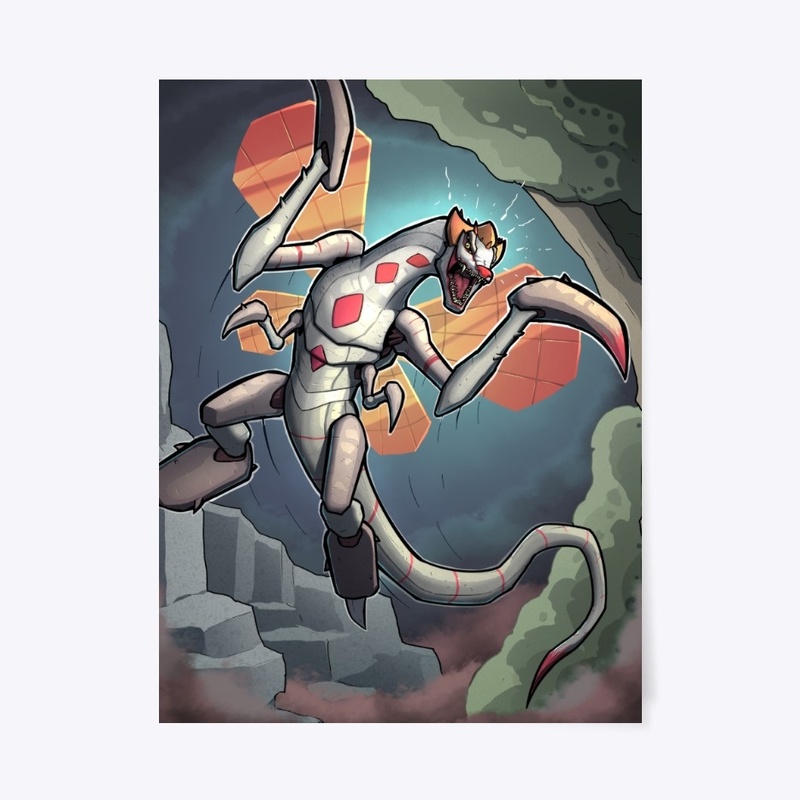 The Fanged Jester POSTER