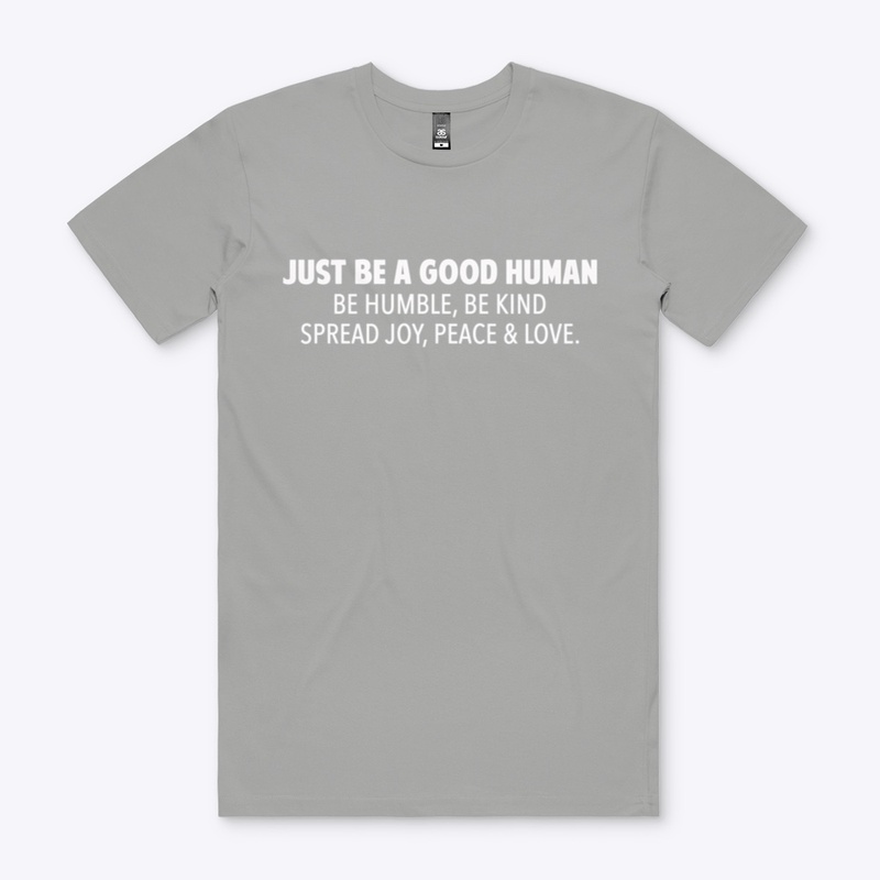 GOOD HUMAN | PREMIUM | WHITE FONT
