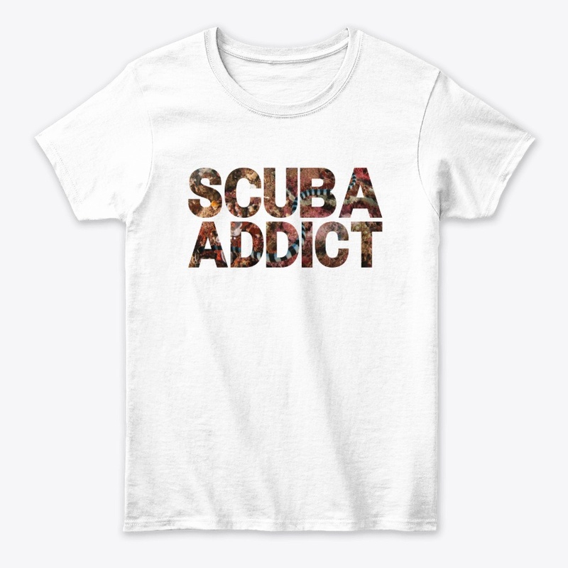 Scuba addict sea snake