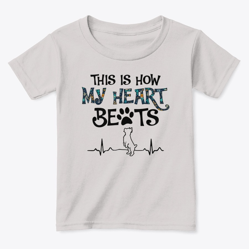 This is how my heart beats Yorkie Lover