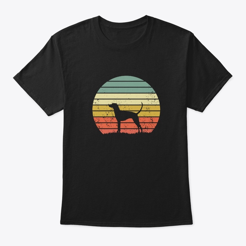 Vizsla Retro Sunset Dog Lover