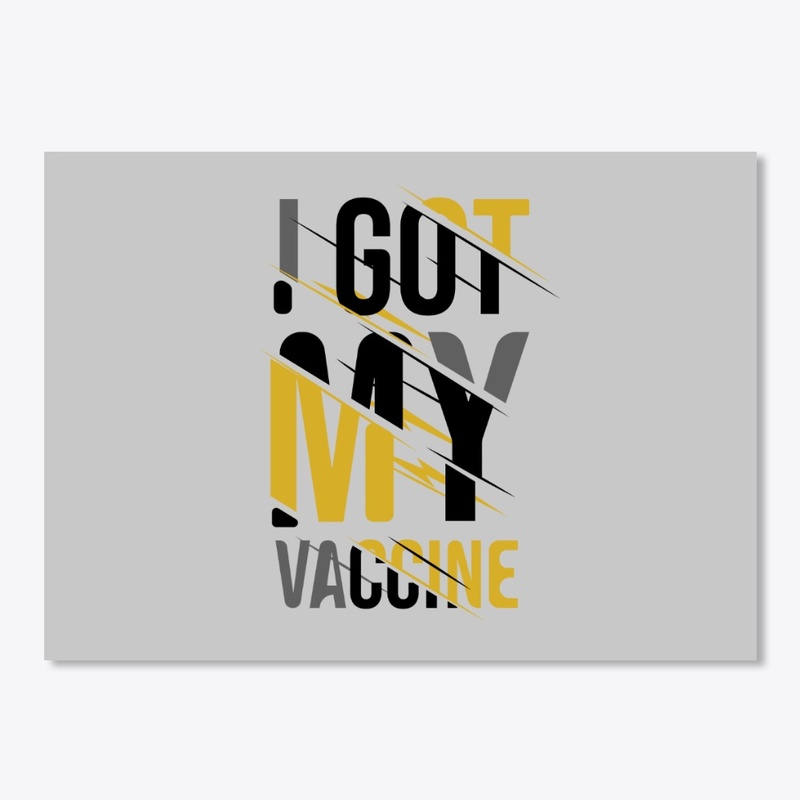 I got my vaccine in written product