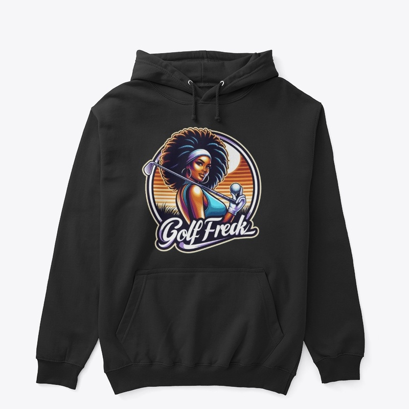 GOLF FREAKS BLACK WOMEN'S CLOTHING 