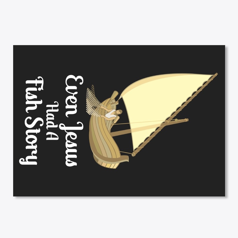 Christian Fishing Lover Gift, Fish Story