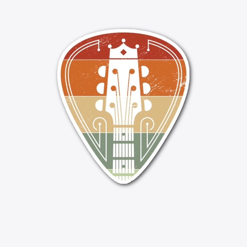 Retro Vintage Guitar Pick