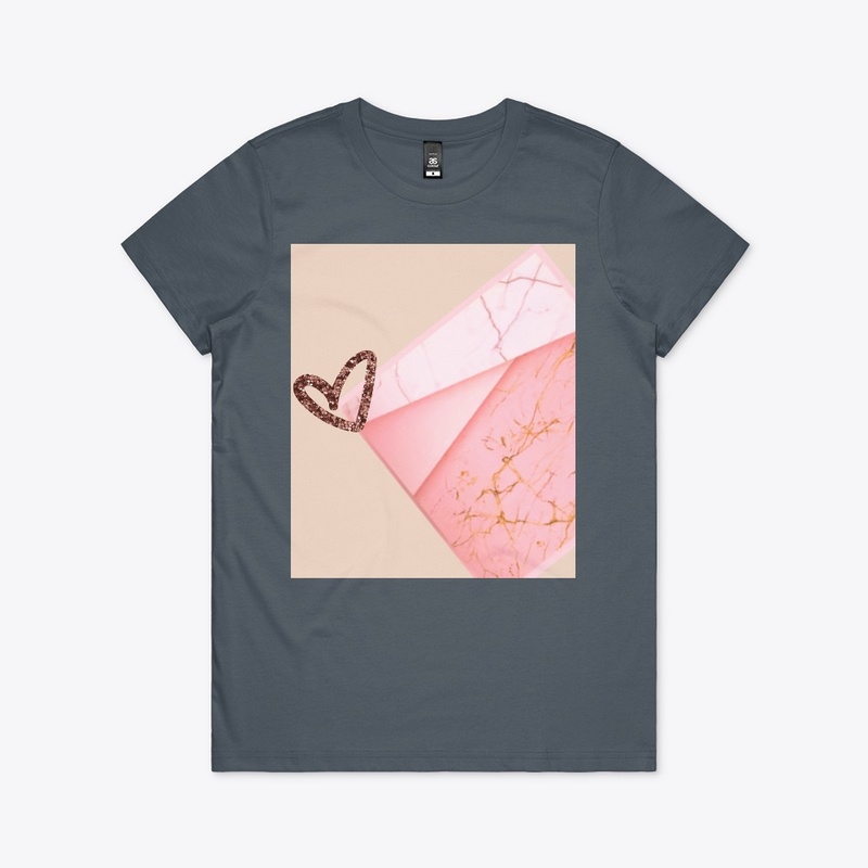 Marbling Rose gold