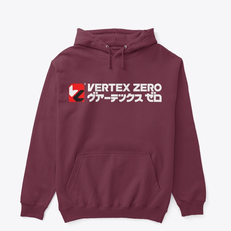 VZ logo and text in white