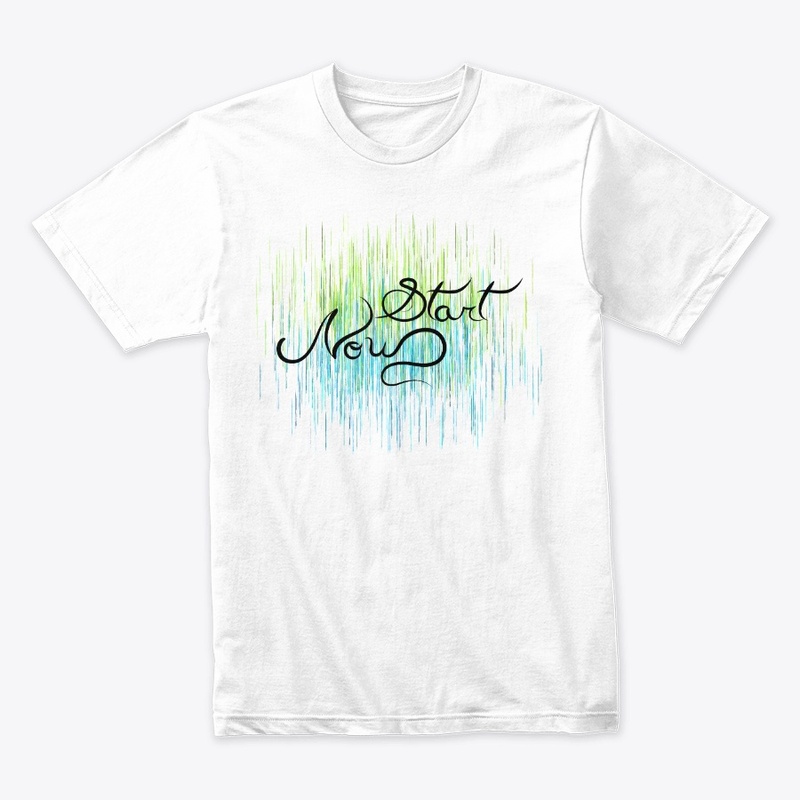 Art Lettering: "Start Now"