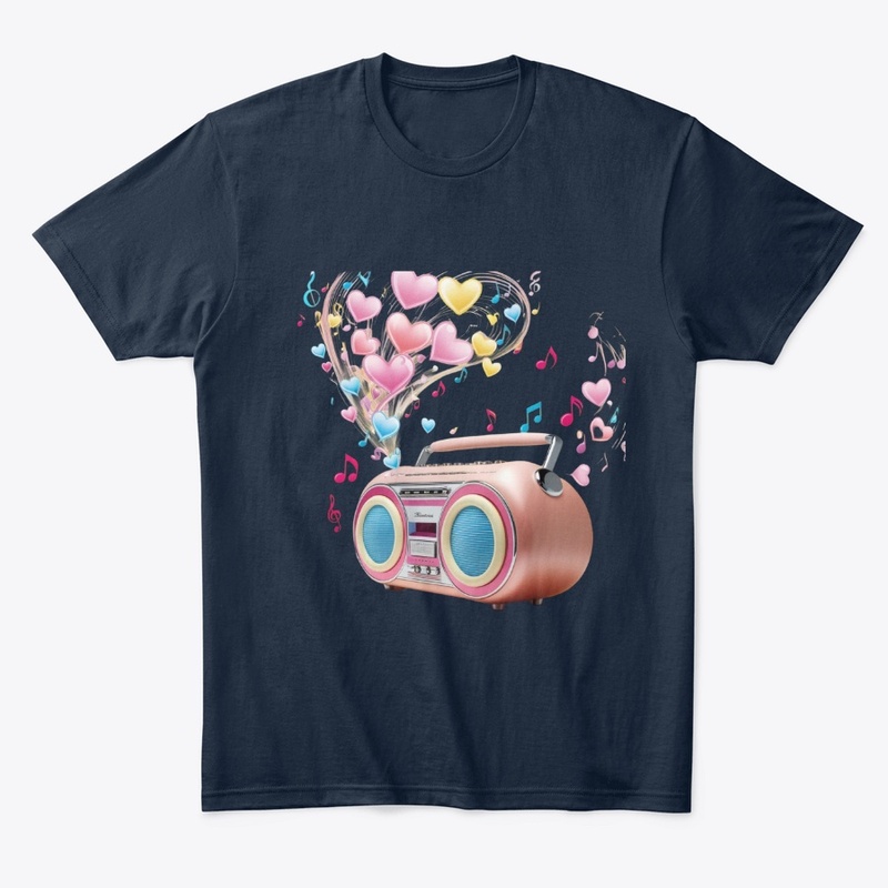 🎧 Love in the Beat – Retro Music Lover 