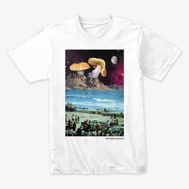 Mushroom Planet - Graphic Tee Collage 