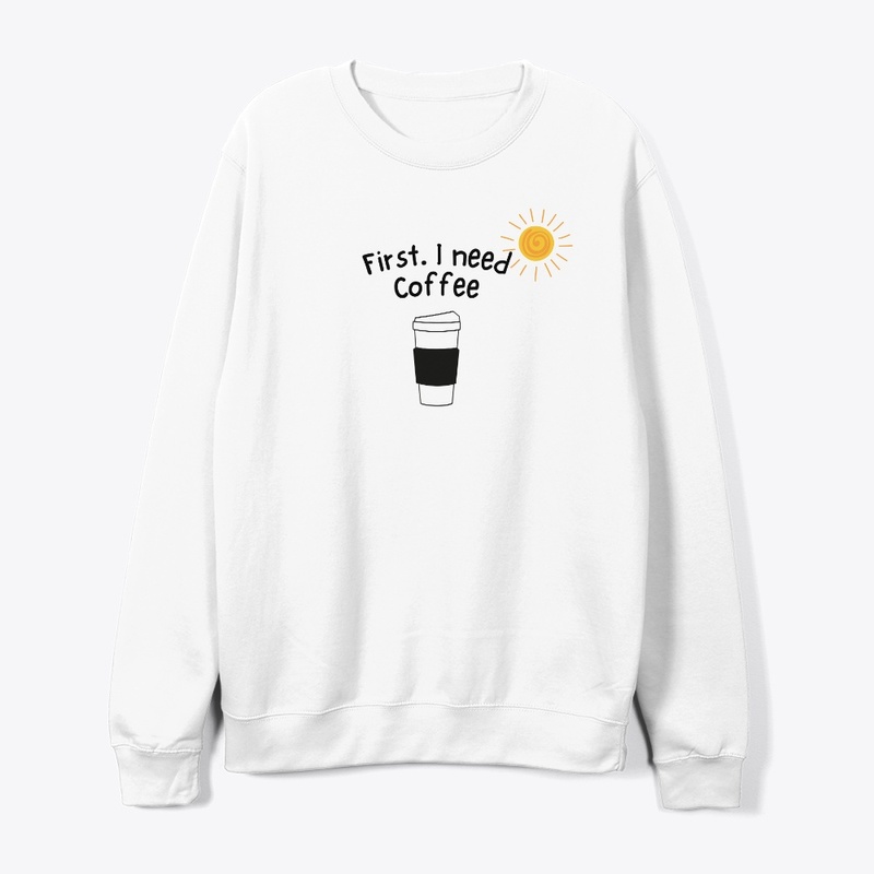 Coffee Lover Sweatshirt and T Shirt