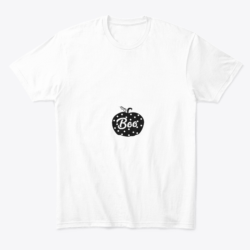 Halloween boo pumpkin t shirt