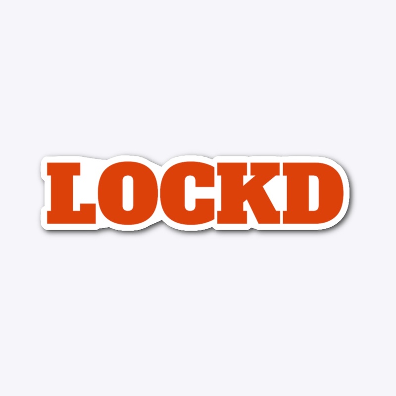 LOCKD Neon White Logo