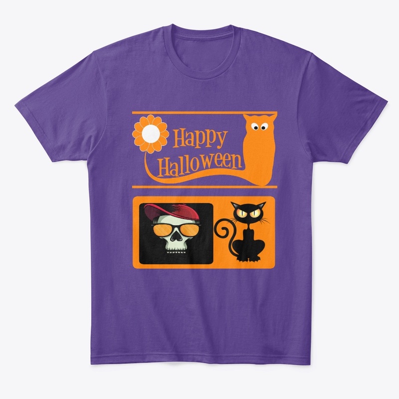 Happy Halloween - Black cat 02