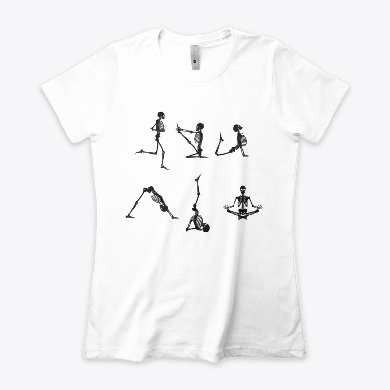 Yoga Skeletons T-shirt