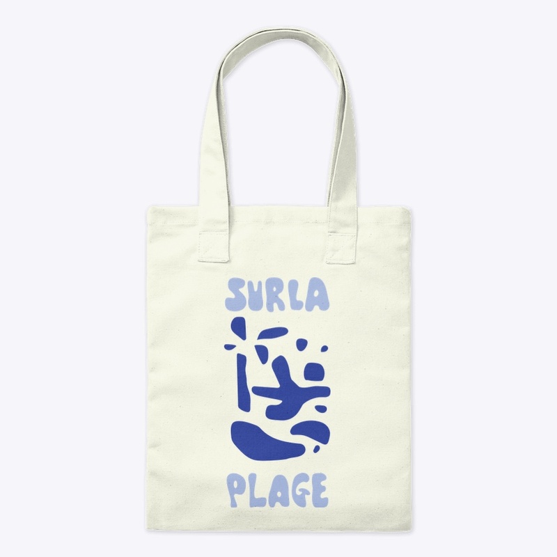 sur la plage blue