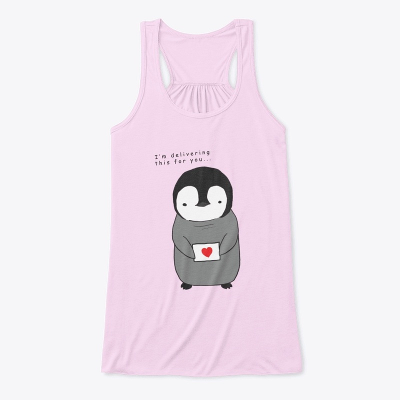Love Letter - Cute Baby Penguin Design