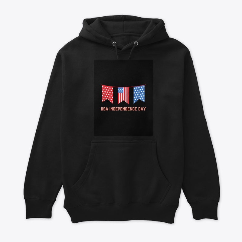 "usa independence day" Black t-shirt 