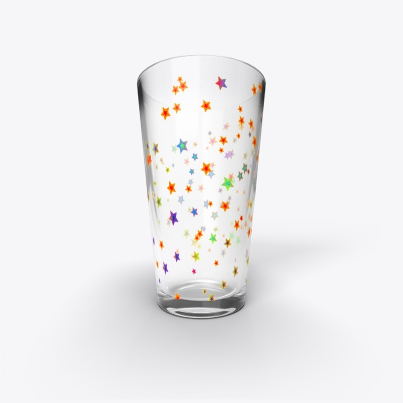 Stars Pint Glass