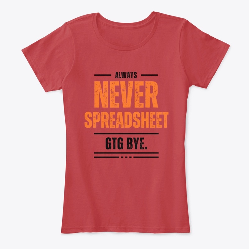 Always Never Spreadsheet