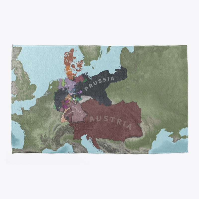 German States Map - 1866