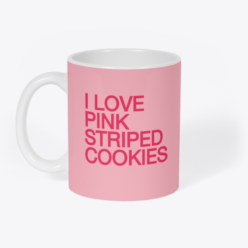 ECKLOF PINK STRIPED COOKIES (JAMESTOWN)