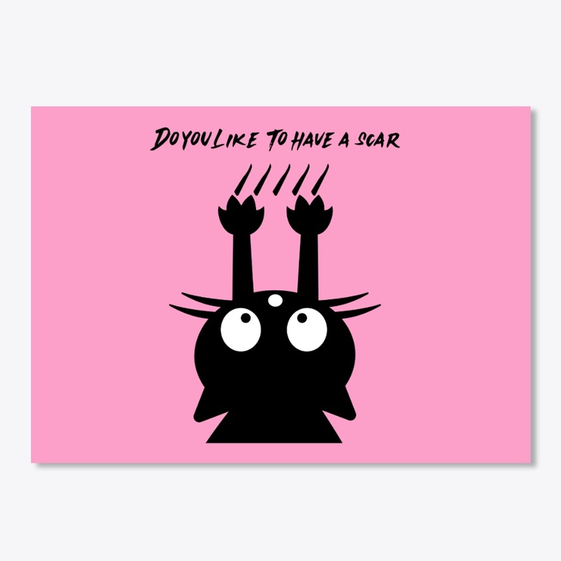 FUNNY CAT SCARS