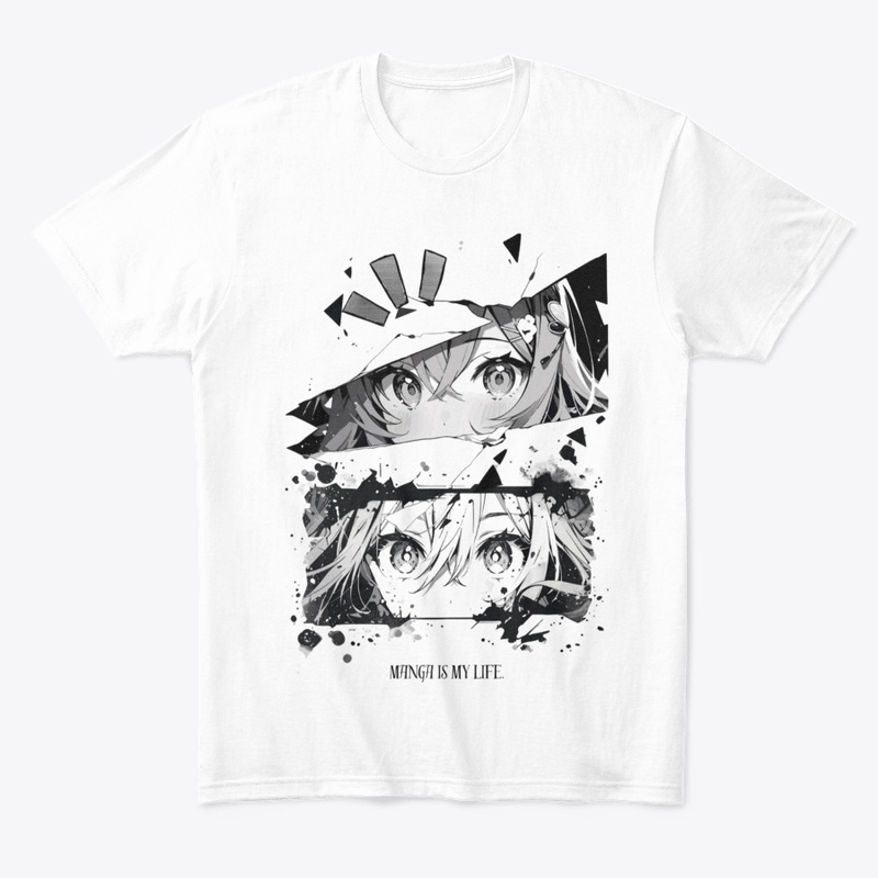 Grayscale Manga T-Shirt