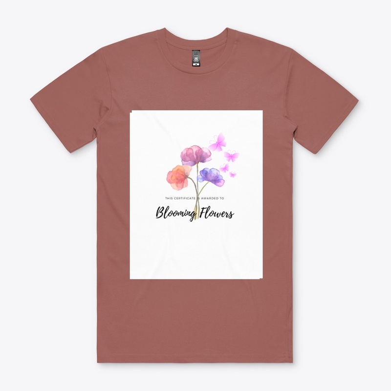 Blooming flowers T-shirt.