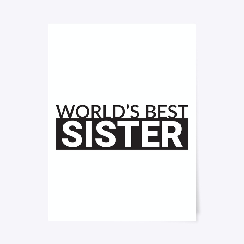 World's Best Sister home decor