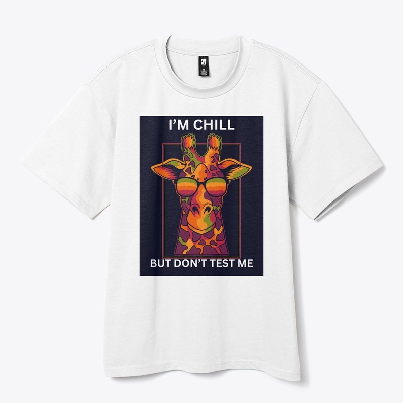 Orange Giraffe- Don't test me