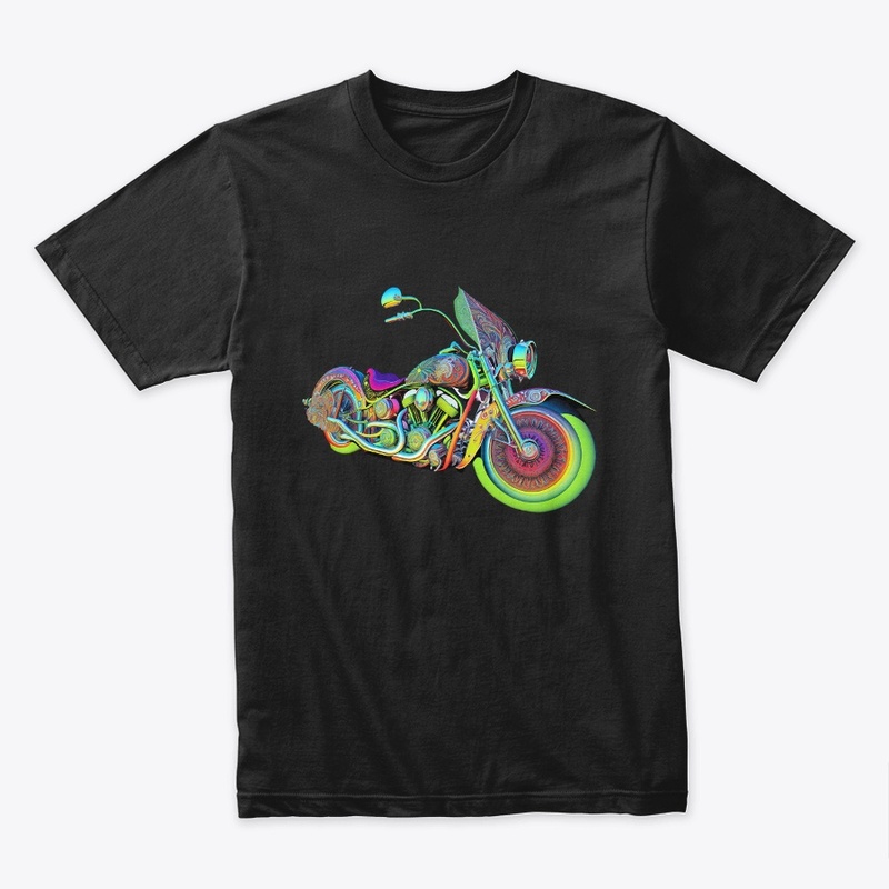 Abstract Biker